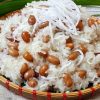 Xôi thịt dê bằm (đĩa)